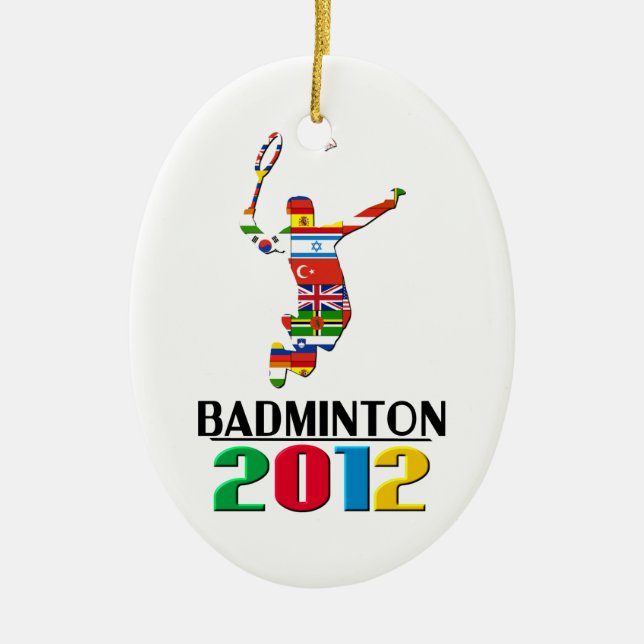 2012: Ornamento del bádminton (Frente)