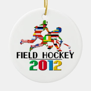 2012: Ornamento del hockey hierba