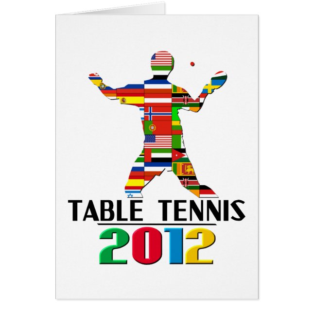 2012: Tenis de mesa (Frente)