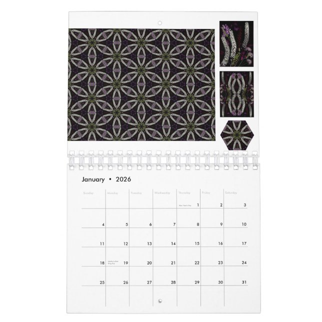 2013 el año en el calendario hueco del jardín de (Jan 2026)