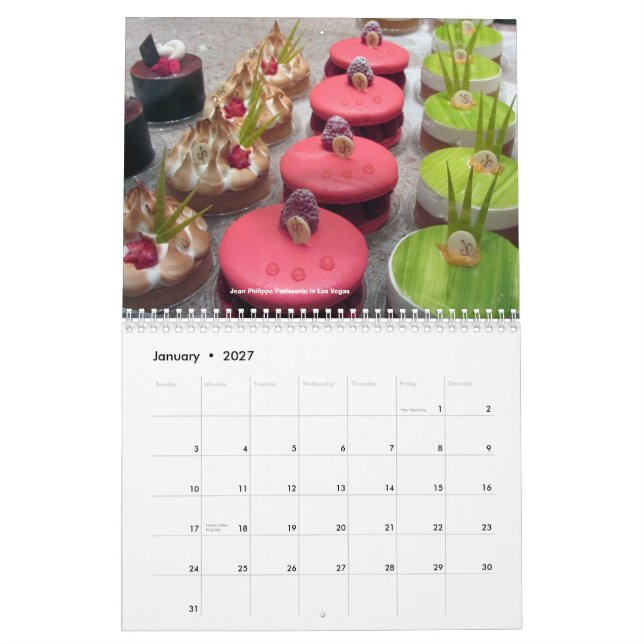 2013 momentos de calendario del placer (Jan 2027)
