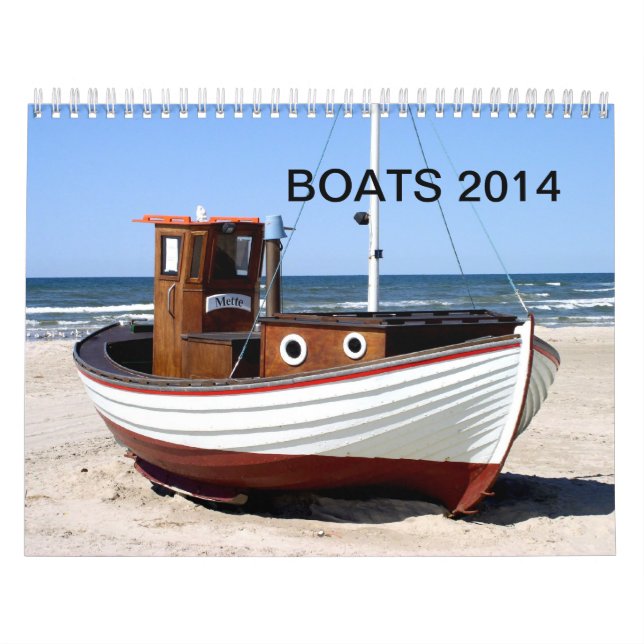 2014 barcos del calendario (Tapa)