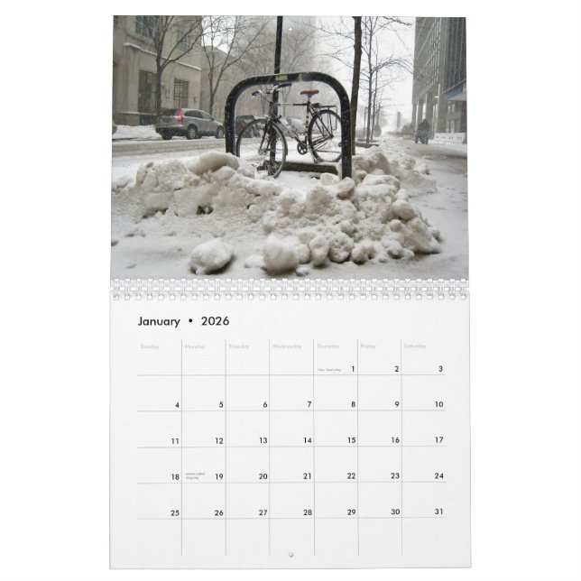 2014 Bike el calendario (Jan 2026)