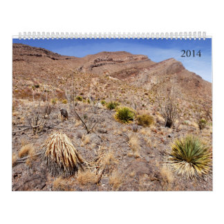 2014, calendario al sudoeste de New México