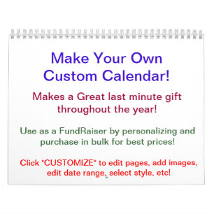 2014 Diseñar su propio calendario ~ ¡Hacerlo pro