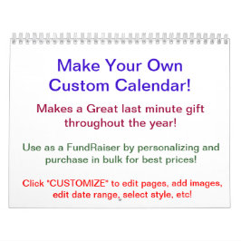 2014 Diseñar su propio calendario ~ ¡Hacerlo propi