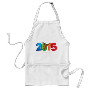 2015 Años Nuevos chinos del delantal de la cabra