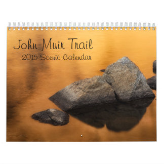 2015 calendario escénico - rastro de John Muir