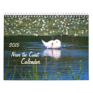 2015 cerca del calendario de la costa