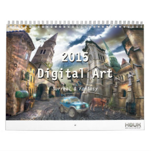 2015 Digital Surreal & Fantasy Art - Calendario de