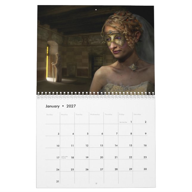 2015 Digital Surreal & Fantasy Art - Calendario de (Jan 2027)