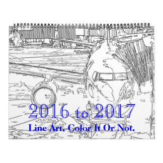 2016 2017 a la línea calendario del arte