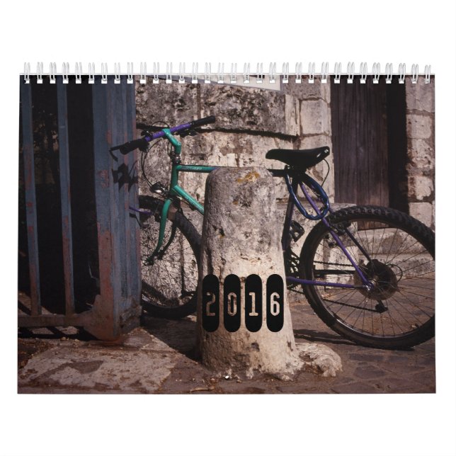 2016 calendario - bicicletas (Tapa)