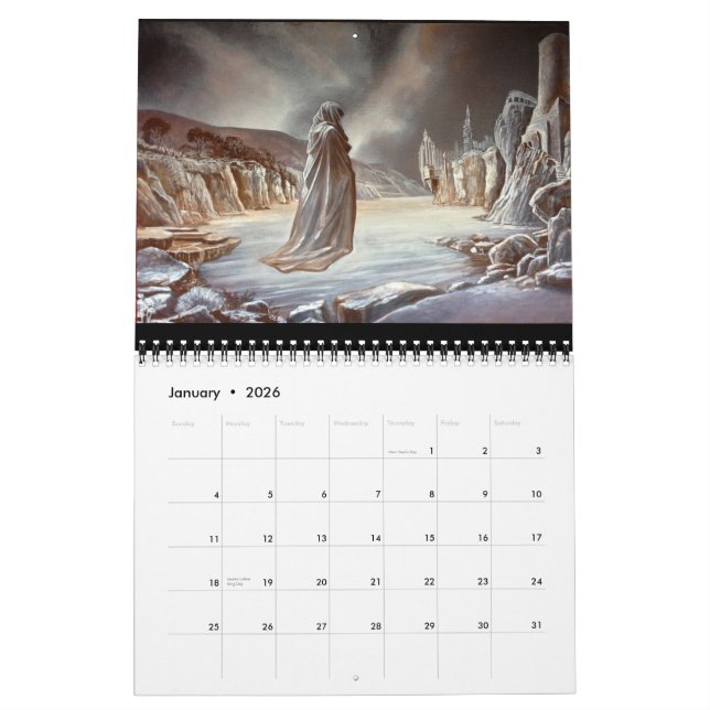 ~ 2016 del calendario del arte Philip Rubinov (Jan 2026)