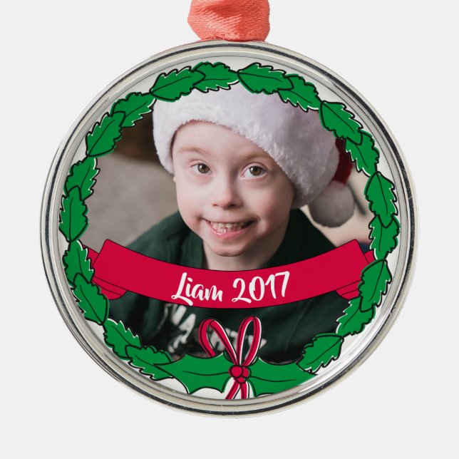 2017 ORNAMENTOS PERSONALIZADOS DEL NAVIDAD (Frente)