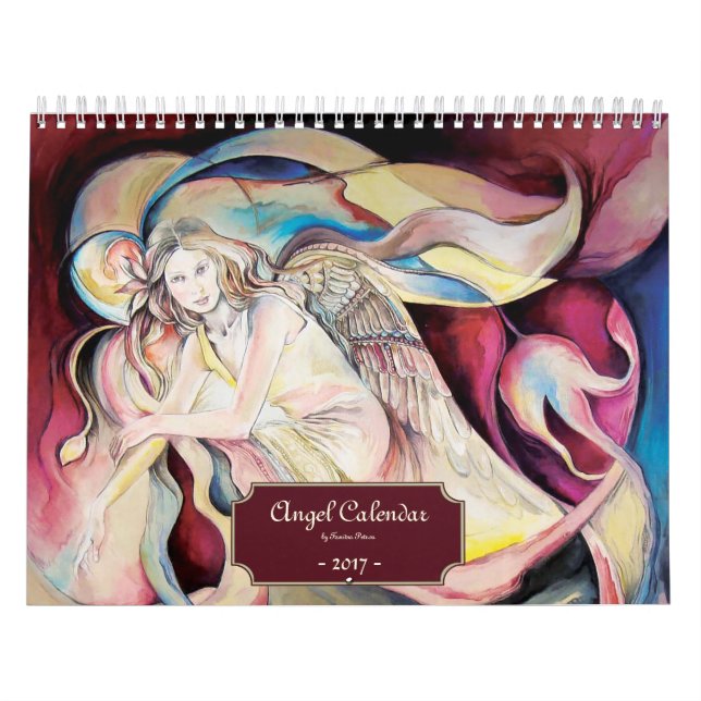 2017 un calendario del ángel - medio (Tapa)