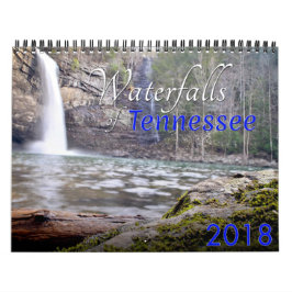 2018 cascadas de calendario de Tennessee