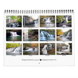 2018 cascadas de calendario de Tennessee