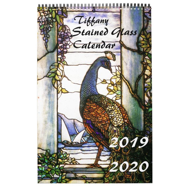 2019 2020 calendarios de la naturaleza del vitral (Tapa)