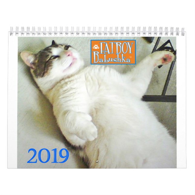 2019 CALENDARIO DE FATBOY BABUSHKA (Tapa)