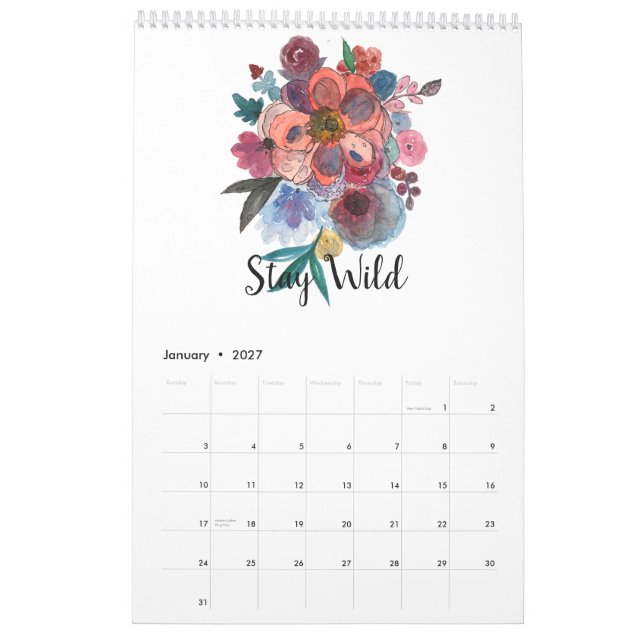 2019 calendarios (Jan 2027)