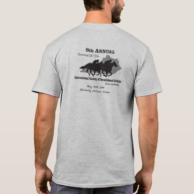 2019 camiseta anual de la ISSA - caballos de (Reverso)