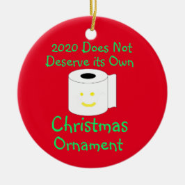 2020 no merece su propio ornamento de Navidad