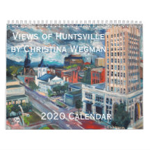 2020 vistas del calendario de Huntsville