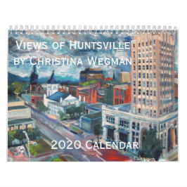 2020 vistas del calendario de Huntsville