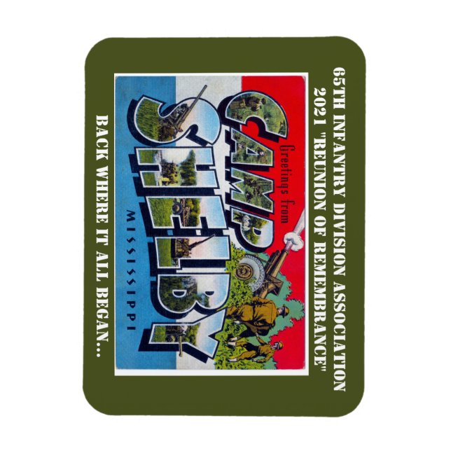 2021 65ª REUNIÓN 3" x 4" Imán fotográfico flexible (Vertical)