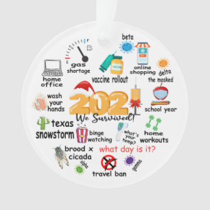 2021 Sobrevivimos A La Decoración Graciosa