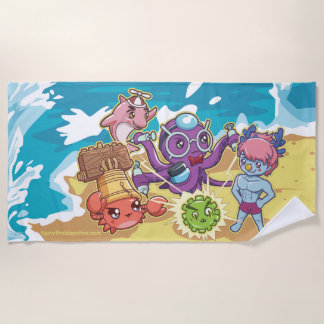 2021- Toalla de playa de Power-UP para vacunas