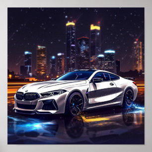 2022 BMW M850 Arte de Autos Deportivos de Lujo