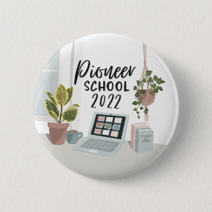 2022 Insignia del botón de la escuela pionera