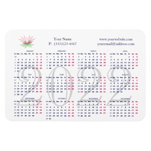 2022 para imán comercial (Horizontal)