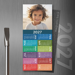 2023 Calendario 1 Collage de fotos Fondo colorido