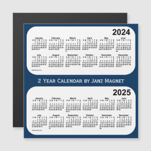 2024-2025 azul de la caja de policía calendario de
