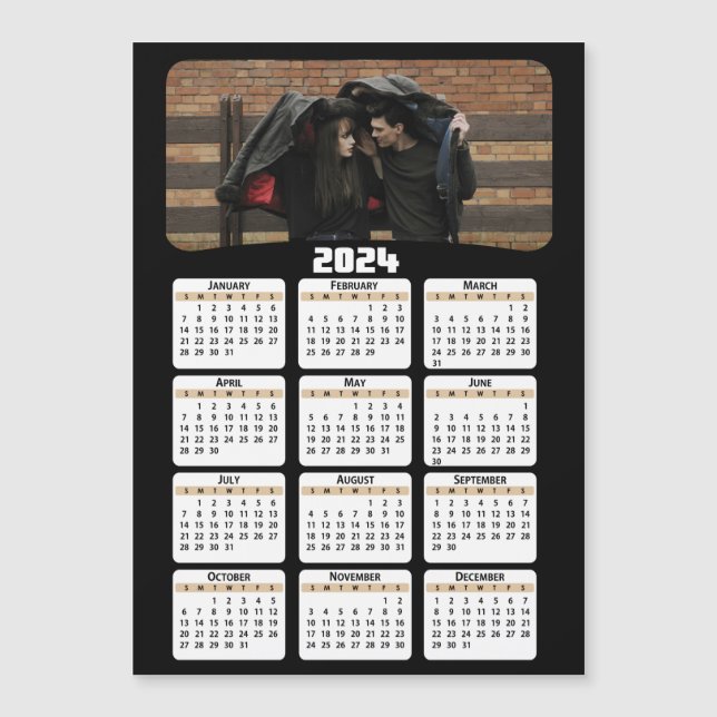 2024 - Añadir tu foto - Calendario - Tan (Anverso)