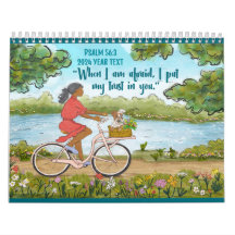 2024 Año Texto Ps 56:3 Calendario