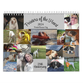 2024 Punteros del calendario cardíaco 25 años