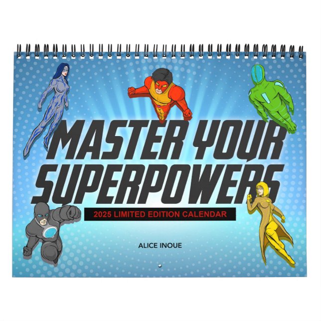 2025 Apertura del calendario de superpoderes (Tapa)