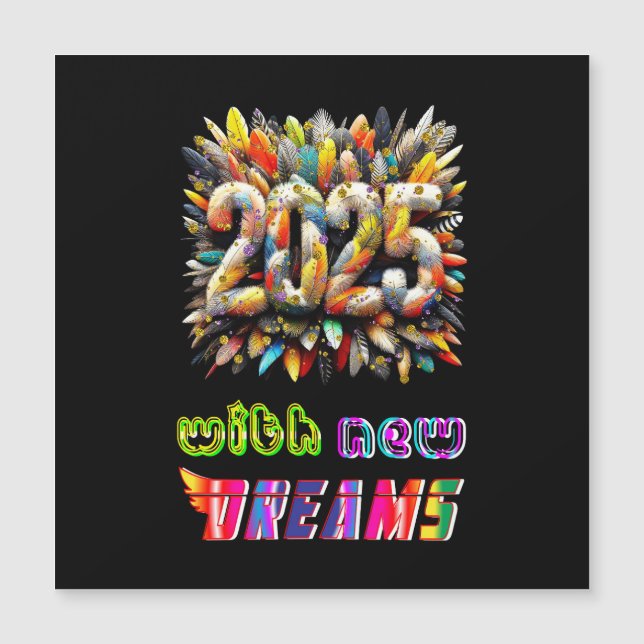 2025 con nuevos sueños (Anverso)