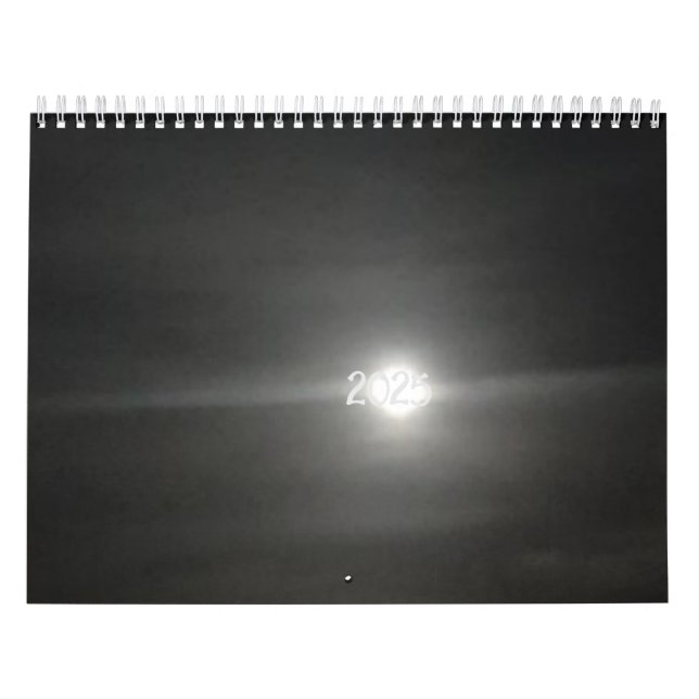 2025 Estilo y diseño del calendario (Tapa)