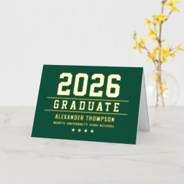 2025 Graduado de Oro Personalizado Graduado Gracia