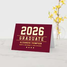 2025 Graduado de Oro Personalizado Graduado Gracia