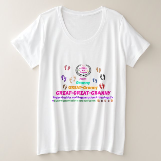2025 Great-Great-Granny Commemorative (Anverso del diseño)