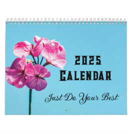 2025 Haz tu mejor calendario de flores