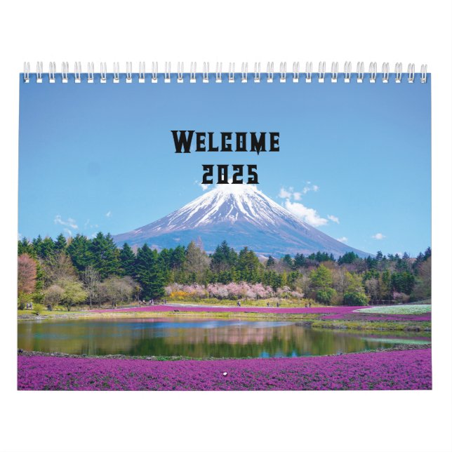 2025 Jardines del calendario Flores 2 (Tapa)