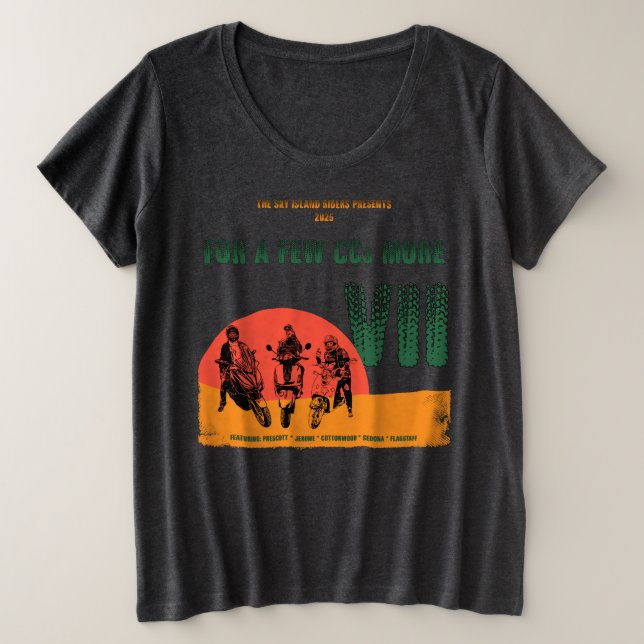 2025 Para unos cuantos CCs más camiseta VII (Anverso del diseño)