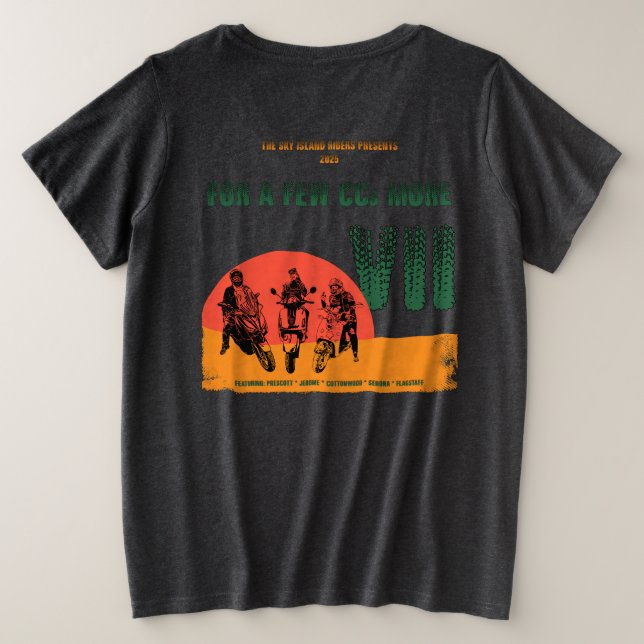 2025 Para unos cuantos CCs más camiseta VII (Reverso del diseño)